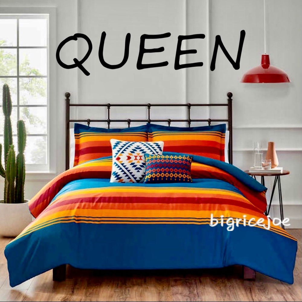 NEW Pendleton Grand Canyon QUEEN Comforter Set 5pc